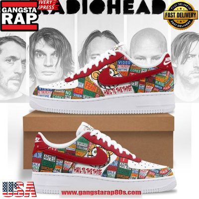 Radiohead Hail to the Thief Air Force 1 Sneakers Shoes