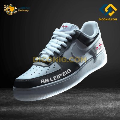 RB Leipzig Custom Shoes Black Bundesliga Air Force 1 DICONIG FASHION