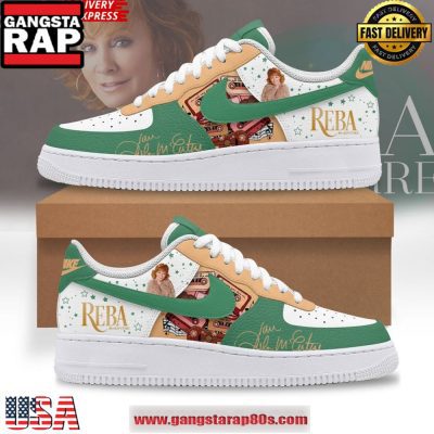 Reba McEntire Country Music Special Edition Air Force 1 Shoes Running Sneakers