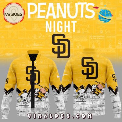 San Diego Padres 75th Anniversary of Peanuts Baseball Jacket