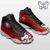 San Francisco 49ers Air Jordan 13 Nfl Fans Sport White Black J13 Shoes.jpg - demo10