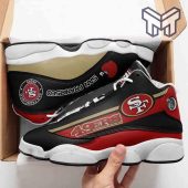 San Francisco 49ers Air Jordan 13 Nfl Fans Sport White Black J13 Shoes Type01.jpg - demo10