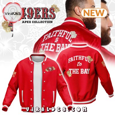 San Francisco 49ers Apex Faithful To The Bay Baseball Jacket