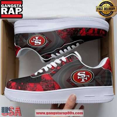 San Francisco 49ers Football Unique Sports Design Air Force 1 Sneakers Shoes