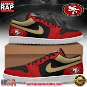 San Francisco 49ers NFL Legacy Premium Running Sneakers Shoes