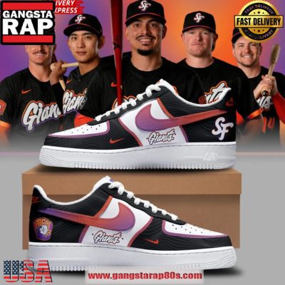 San Francisco Giants 2025-26 City Edition Air Force 1 Sneakers Shoes