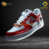 SC Freiburg Custom Shoes Red Bundesliga Air Force 1 DICONIG FASHION