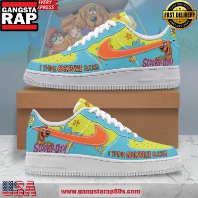 Scooby-Doo Coolsville Limited Edition Air Force 1 Shoes Running Sneakers