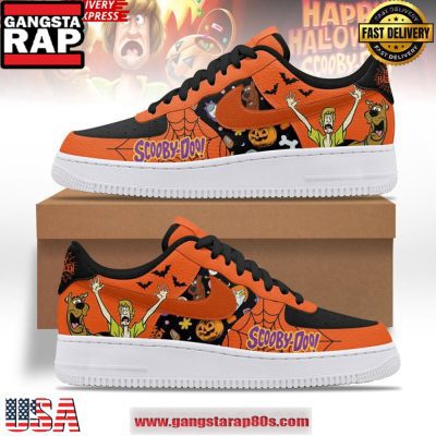 Scooby-Doo Happy Halloween Limited Edition Air Force 1 Sneakers Shoes