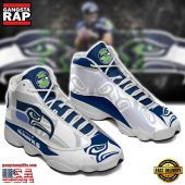 Seattle Seahawks NFL Ver 2 Air Jordan 13 Sneakers Shoes
