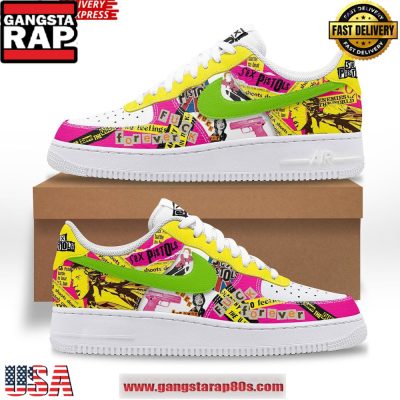 Sex Pistols Band Limited Edition Air Force 1 Sneakers Shoes