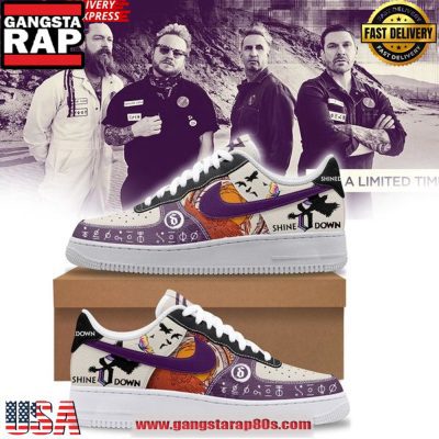 Shinedown Band Limited Edition Air Force 1 Sneakers Shoes