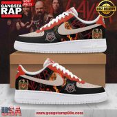 Slayer Rock Band Limited Edition Air Force 1 Running Sneakers Shoes