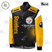 Snoop Dog X Steelers Baseball Jacket Hey! Your Profile Picture Is Awesome - demo10