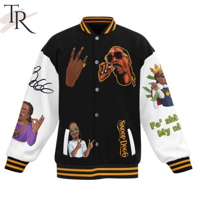 Snoop Dogg Fo' Shizzle My Nizzle Baseball Jacket