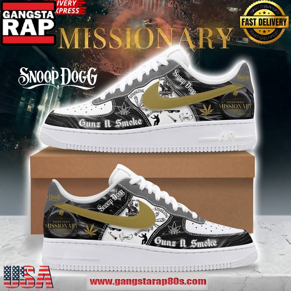 Snoop Dogg Missionary Limited Edition Air Force 1 Shoes Running Sneakers Snoop Dogg Missionary Limited Edition Air Force 1 Shoes Running Sneakers