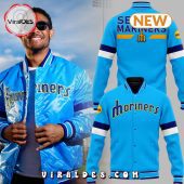 Special Seattle Mariners Team Blue Baseball Jacket Looking So Nice - demo10