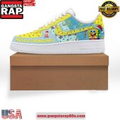 Spongebob Squarepants Merry Christmas Air Force 1 Running Sneakers Shoes9209.jpg - demo10