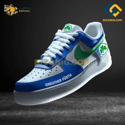 SpVgg Greuther Furth Custom Shoes Blue Bundesliga Air Force 1 DICONIG FASHION