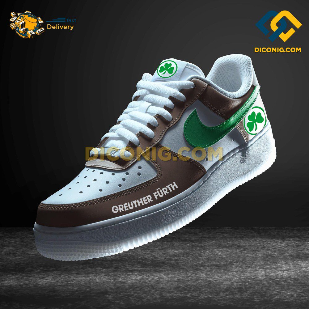 SpVgg Greuther Furth Custom Shoes Brown Bundesliga Air Force 1 DICONIG FASHION SpVgg Greuther Furth Custom Shoes Brown Bundesliga Air Force 1 DICONIG FASHION