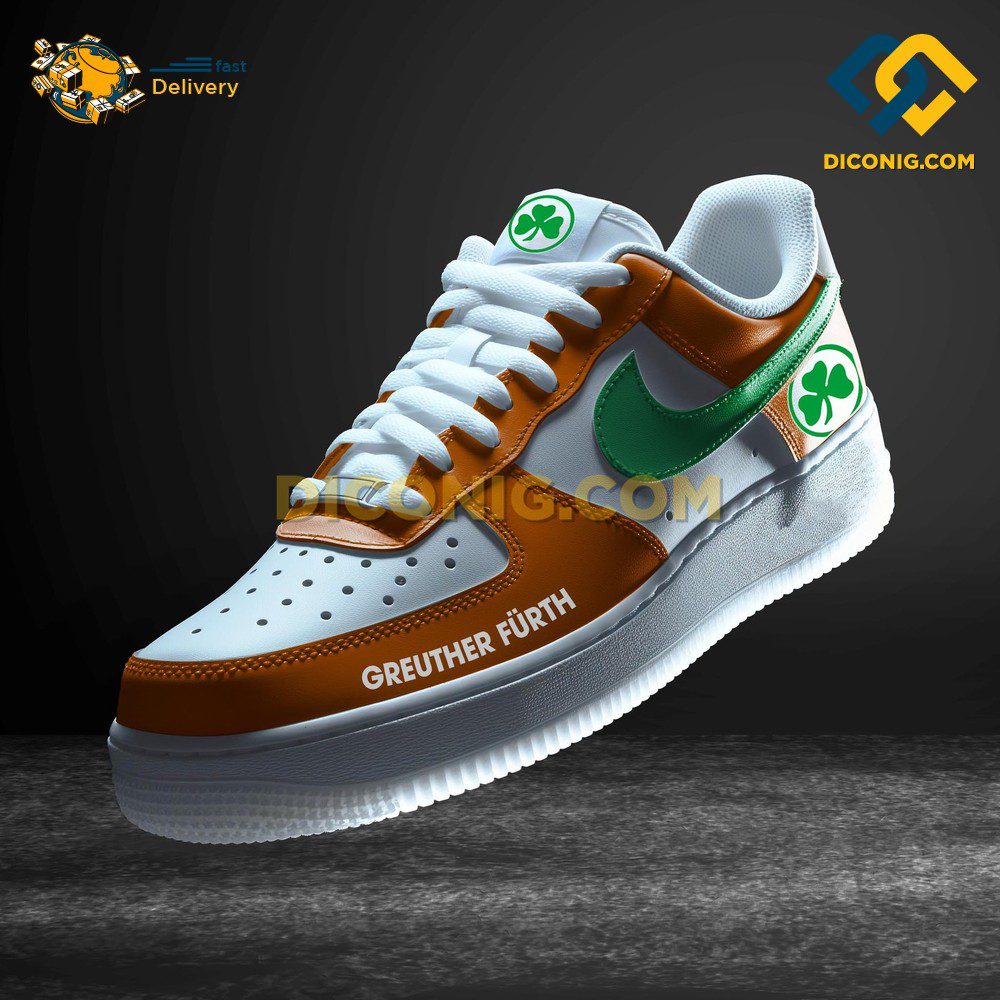 SpVgg Greuther Furth Custom Shoes Orange Bundesliga Air Force 1 DICONIG FASHION SpVgg Greuther Furth Custom Shoes Orange Bundesliga Air Force 1 DICONIG FASHION