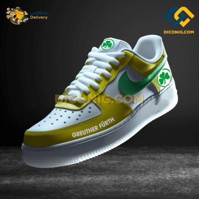 SpVgg Greuther Furth Custom Shoes Yellow Bundesliga Air Force 1 DICONIG FASHION