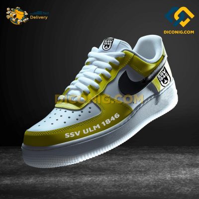 SSV Ulm Custom Shoes Yellow Bundesliga Air Force 1 DICONIG FASHION