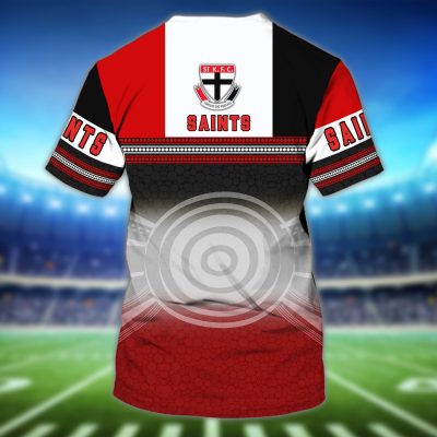 St Kilda Saints | Saints Personalized Name 3D Tshirt