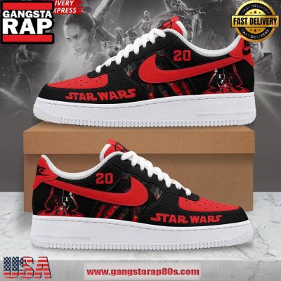 Star Wars Darth Vader Limited Edition Air Force 1 Running Sneakers Shoes