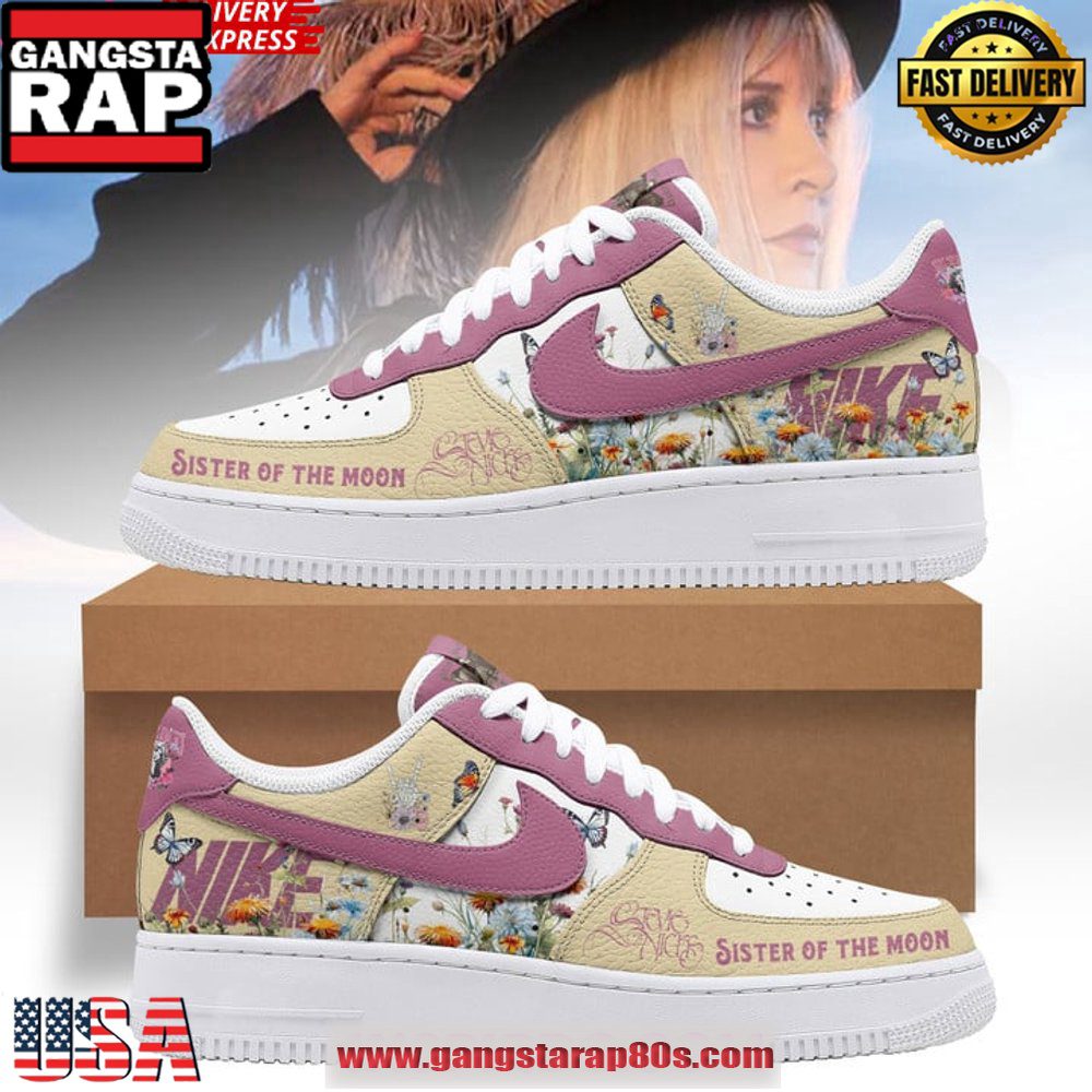 Stevie Nicks Sister of the Moon Air Force 1 Sneakers Shoes Stevie Nicks Sister of the Moon Air Force 1 Sneakers Shoes