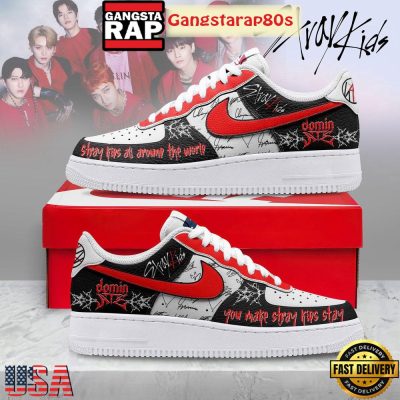 Stray Kids Dominate All Around The World Air Force 1 Shoes Running Sneakers