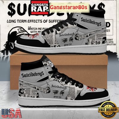 Suicideboys Hip Hop Fan Air Jordan 1 Running Sneakers Shoes