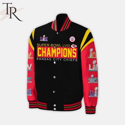 Super Bowl LVIII Champions Kansas City Chiefs Baseball Jacket