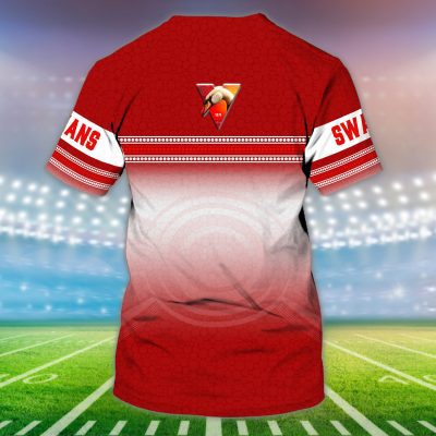 Sydney Swans | Sydney Swans Personalized Name 3D Tshirt