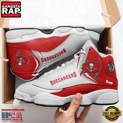 NFL Tampa Bay Buccaneers New Design Air Jordan 13 Running Sneakers Shoes For Fans