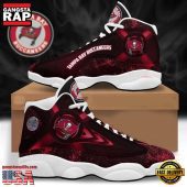 NFL Tampa Bay Buccaneers New Design Air Jordan 13 Running Sneakers Shoes For Fans