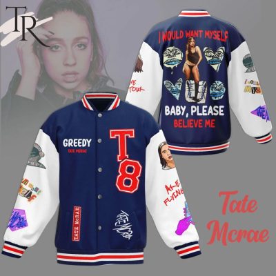 Tate Mcrae - Greedy Baseball Jacket
