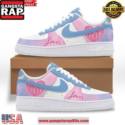 Taylor Swift Lover Era Air Force 1 Sneakers Shoes