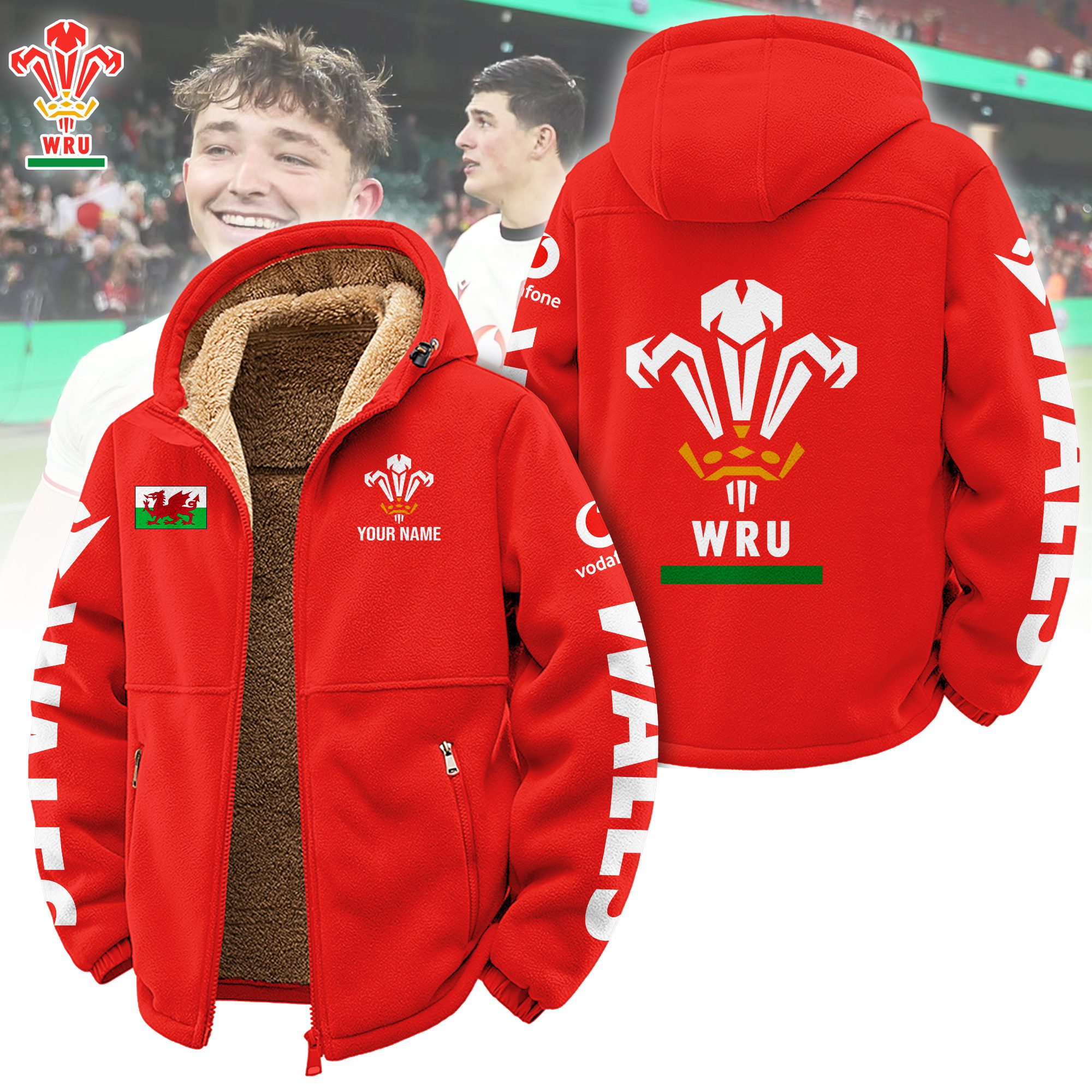 HMVNVM WRU H913 2211 Winter Fleece Jacket HMVNVM WRU H913 2211 Winter Fleece Jacket