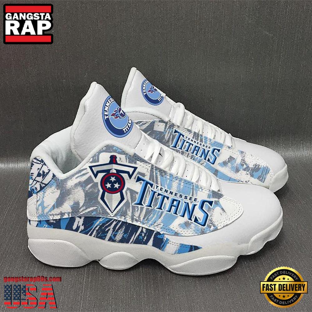 Tennessee Titans NFL Ver 2 Air Jordan 13 Sneakers Shoes Tennessee Titans NFL Ver 2 Air Jordan 13 Sneakers Shoes