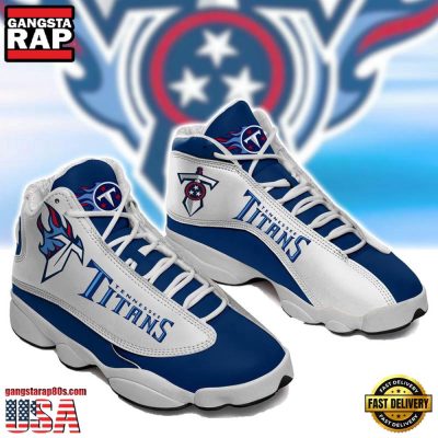 Tennessee Titans NFL Ver 4 Air Jordan 13 Sneakers Shoes