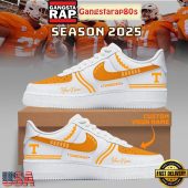 Tennessee Volunteers Football New Season 2025 Custom Name Air Force 1 Sneakers Shoes
