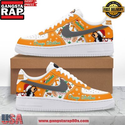 Tennessee Volunteers Merry Christmas Limited Air Force 1 Running Sneakers Shoes