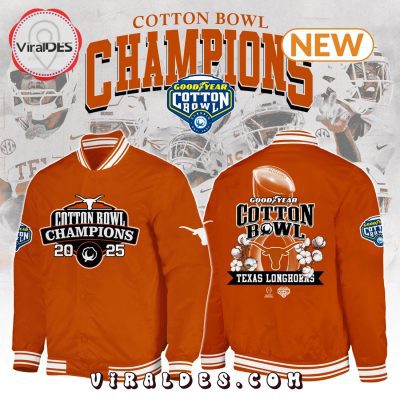 Texas Longhorn Bowl Champions Limited Edition Baseball Jacket