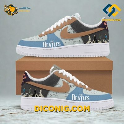 The Beatles Air Force 1 Custom Shoes Limited Edition DICONIG FASHION