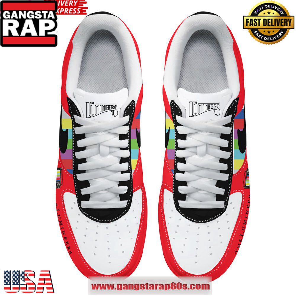The Lumineers Special Edition Air Force 1 Running Sneakers Shoes The Lumineers Special Edition Air Force 1 Running Sneakers Shoes