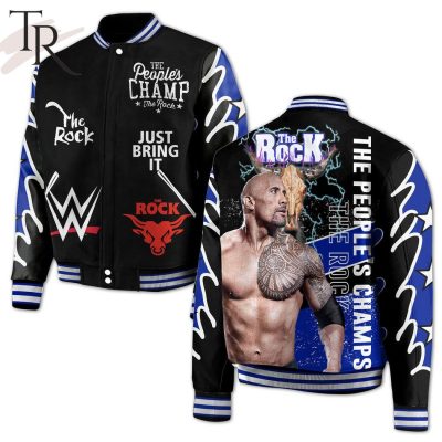 The Rock The People's Champs Baseball Jacket
