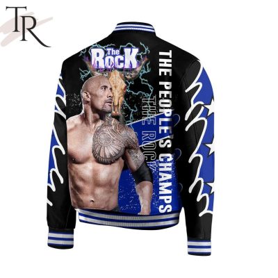 The Rock The People's Champs Baseball Jacket