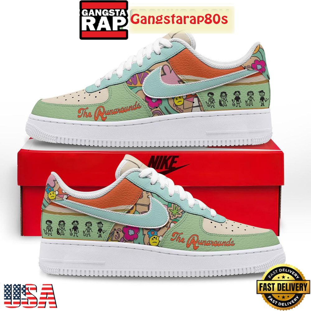 The Runarounds American Musical Teen Air Force 1 Sneakers Shoes The Runarounds American Musical Teen Air Force 1 Sneakers Shoes