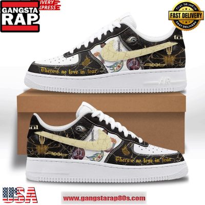 TOOL There?s No Love in Fear Limited Edition Air Force 1 Shoes Running Sneakers